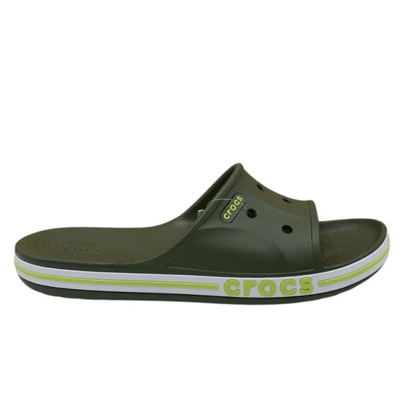 Crocs Bayaband Men\'s‎ Slide Sandals Size 10-11 Army Green Water Friendly main image 11